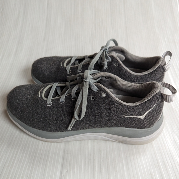 HOKA One One Hupana Flow Wool Women's Sneakers - Picture 3 of 12